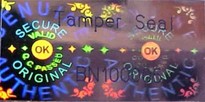 Hologram Label (15x30)