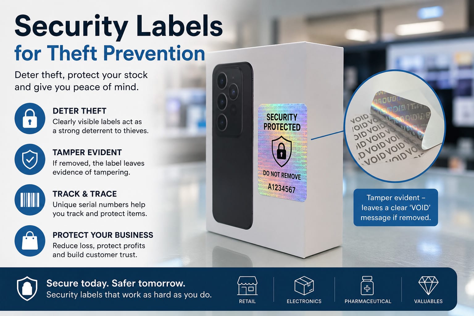 Security Labels for Theft Prevention