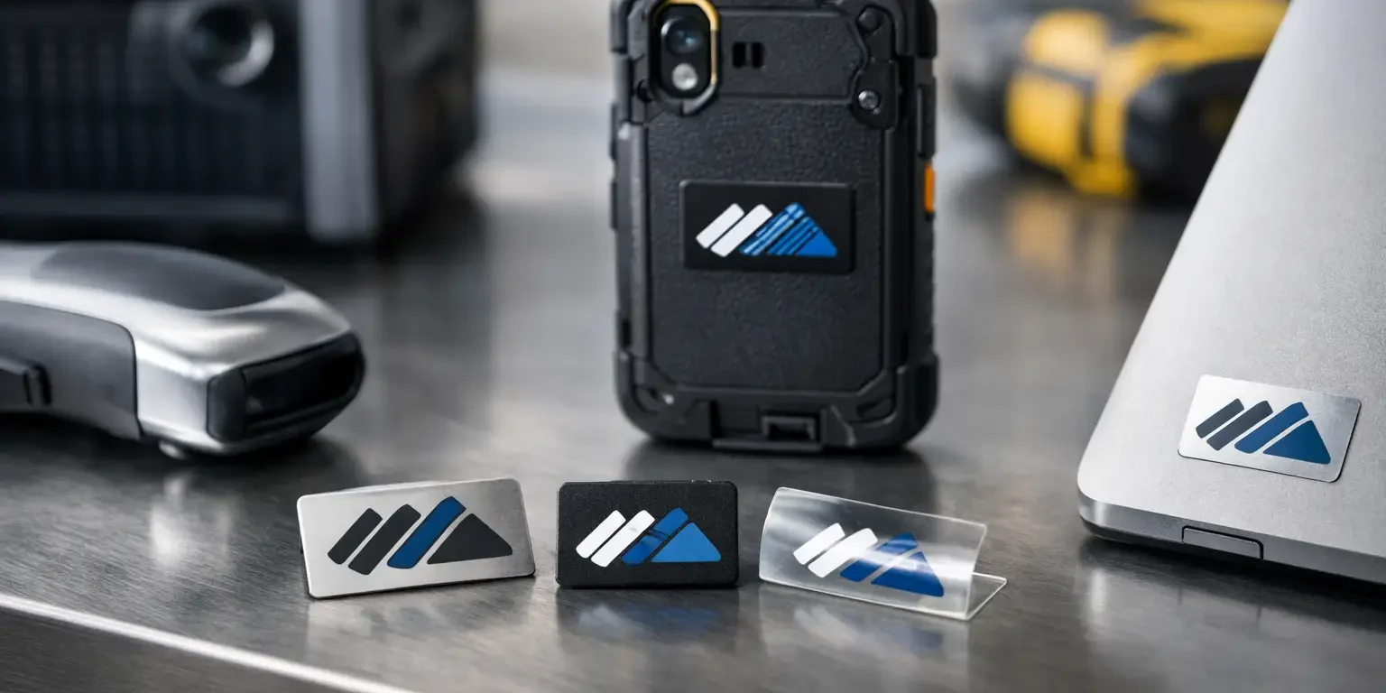 Custom Asset Labels With Logo That Last Custom Asset Labels With Logo That Last