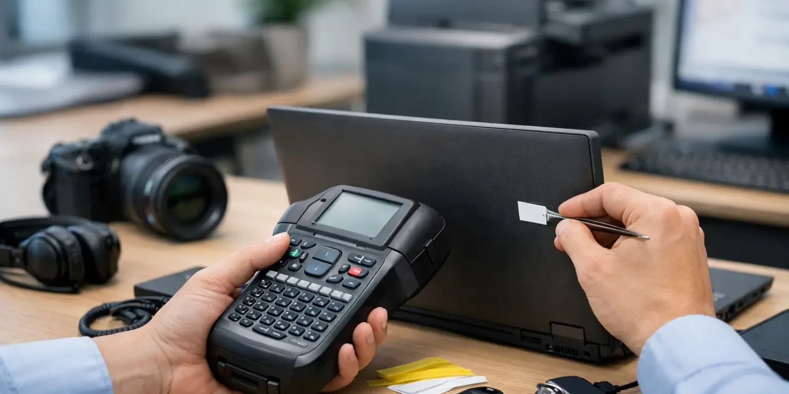 How to Label Office Equipment for Asset Control