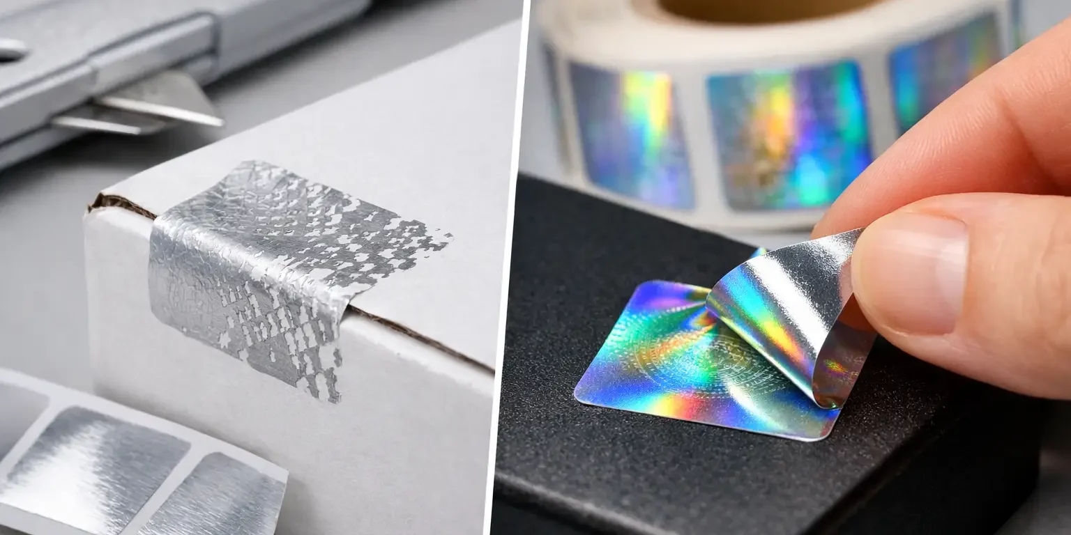 Tamper Labels vs Hologram Labels Compared