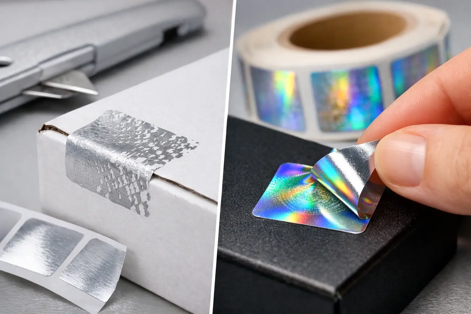 Tamper Labels vs Hologram Labels Compared
