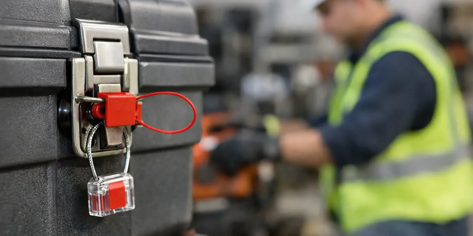 How to Secure Equipment With Seals at Work
