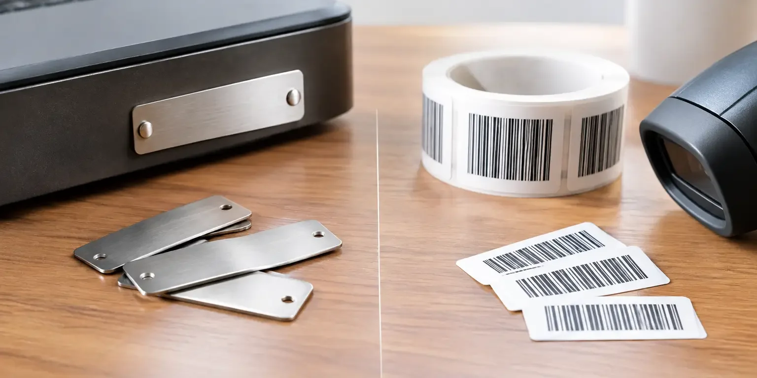 Asset Tags vs Barcode Stickers: Which Works? Asset Tags vs Barcode Stickers: Which Works?
